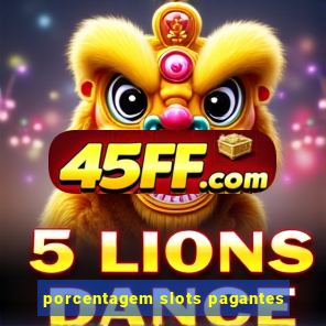 porcentagem slots pagantes